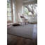 Tapis décoratif gris en laine tissé à la main Harper-10177181