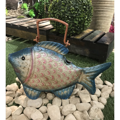 Vase de table fish Grimsley
