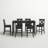 Lashbrook 6 - Person Four Leg Dining Set