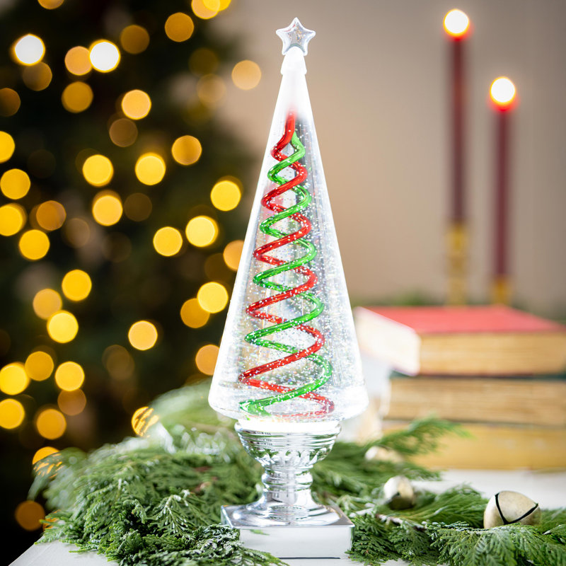 Décoration de table arbre de Noël à DEL