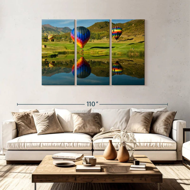 Snowmass Balloon Festival, H 48 po x l 74 po