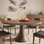 Ensemble de table de salle à manger Mid-Century en bois massif pour repas mémorables (1 table, 4 chaises / 6 chaises)-1930234820-1930234826-1930234827