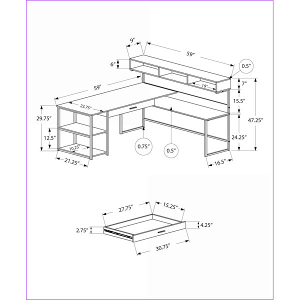 Dimensions du produit