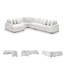 Canapé modulaire 5 pièces avec méridienne Stupendous-122874767-122874769