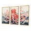 Ridgway - Ensemble d'art mural poulpe / calmar-108318278-108318273