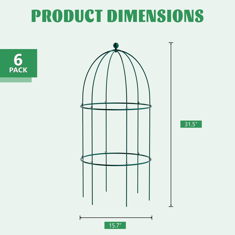 Cage à oiseaux Mieke, Vert