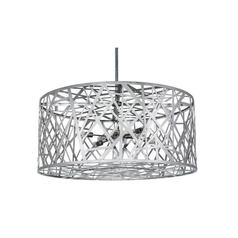Bird's Nest 8 - Light Drum Chandelier