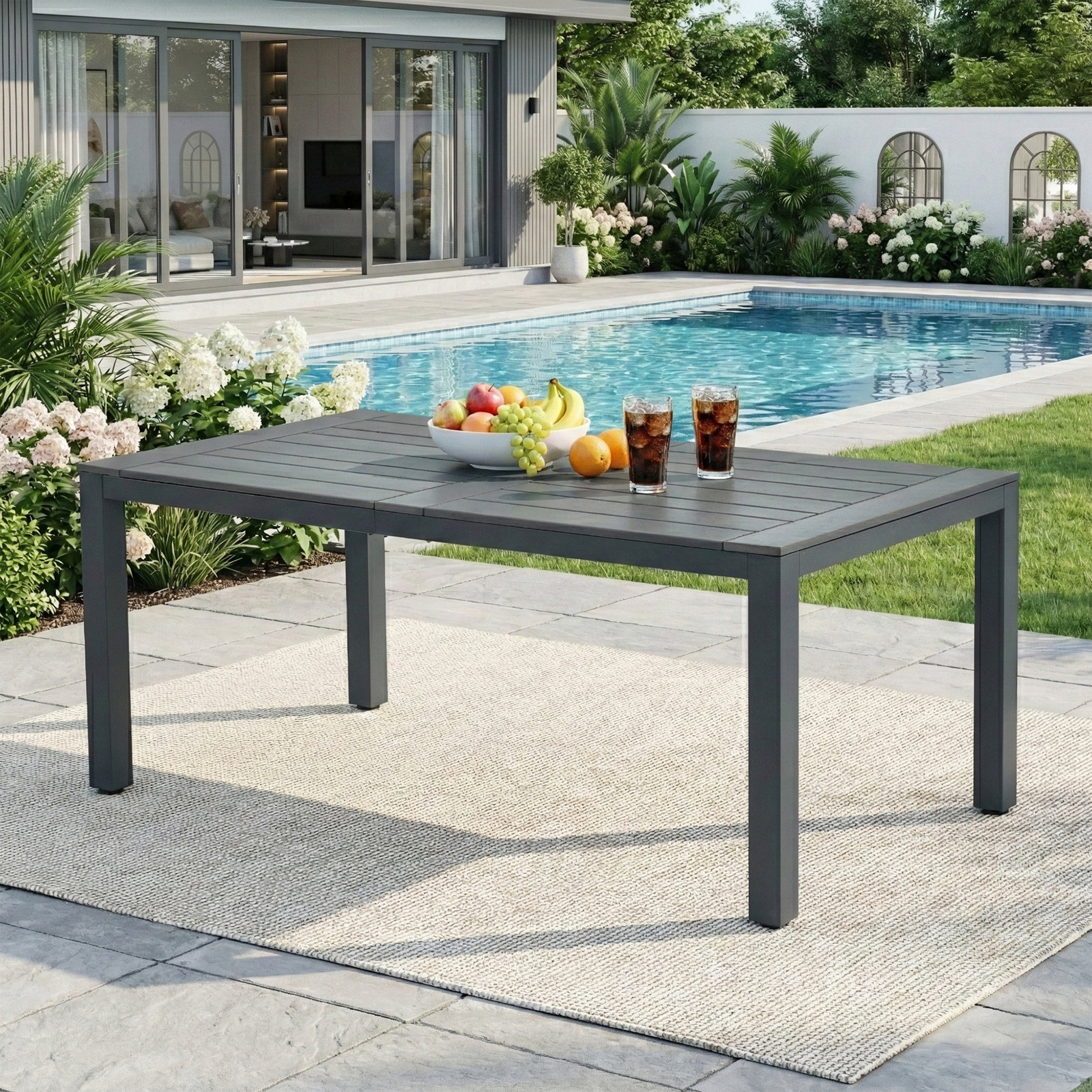 71" Patio Dining Table