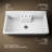 Farmstead 45" L x 25" W Undermount Kitchen Sink-926876319-926876312
