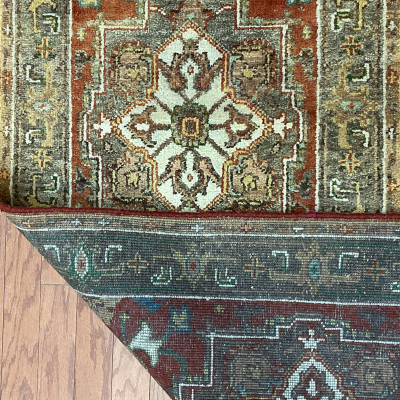  Handmade Serapi Wool Runner