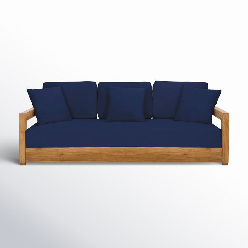 Housse de coussin Melrose, Bleu marine