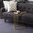 Glass Top C Table End Table