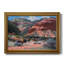 Caprock Canyon - Peinture sur toile encadrée-1845875059