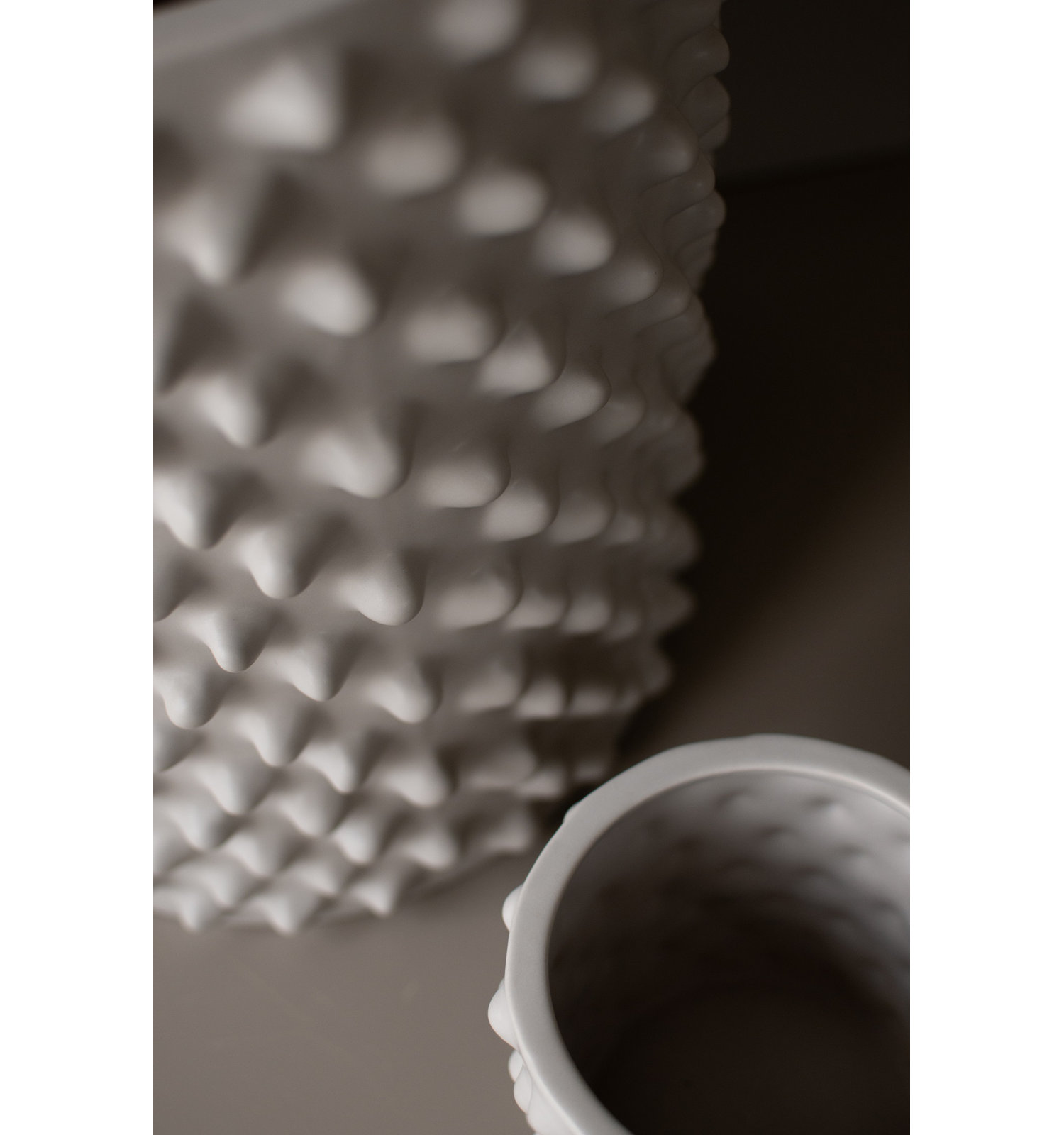 13.78'' Ceramic Table Vase, Greige