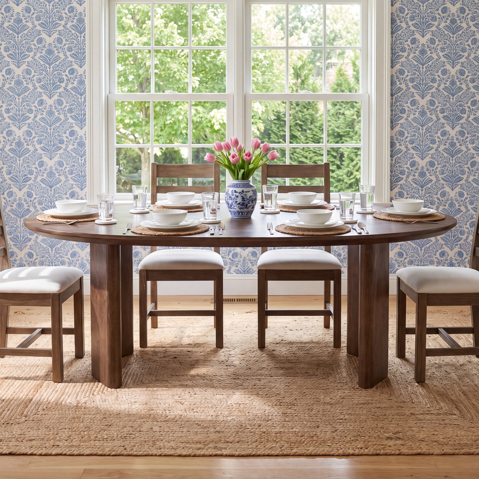 78'' Oval Dining Table
