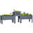 Kierron Wood Elevated Planter-2020297264