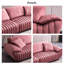 Coussin modulaire 100% polyester rose et noir
