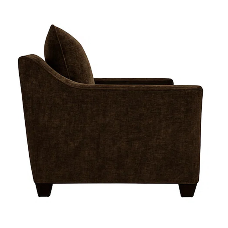 Layla Lounge Chair by Stacy Garcia Home X Edgecombe Furniture, Renley Chocolate
