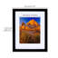 Ensemble de 2 cadres photo en MDF, cadres photo 11 x 14 po avec panneau en verre et matboard, montage mural et plateau de table-1698972911