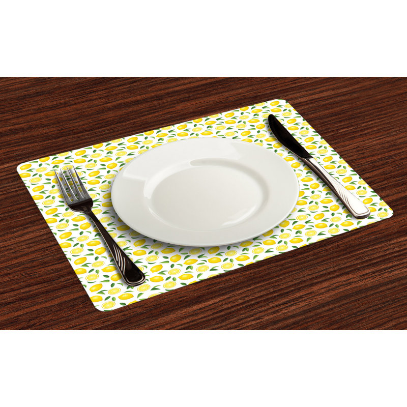 Polyester Food & Drink Rectangle Placemat