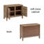 Buffet en bois massif Colston