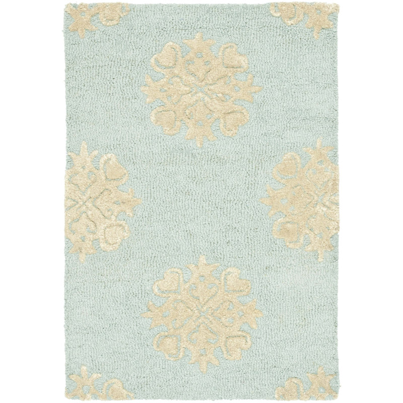 Candelo Hand Tufted Wool Abstract Rug, Rectangle 2'3" x 4'