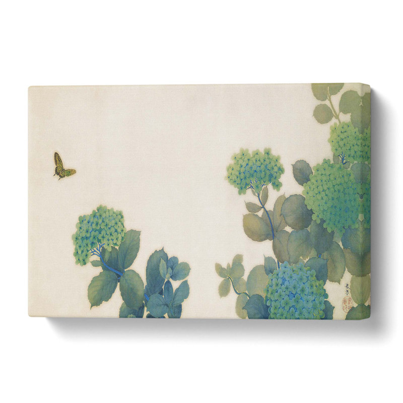 Hydrangeas by Hishida Shunso - Wrapped Canvas, 50.8 cm H x 76.2 cm W