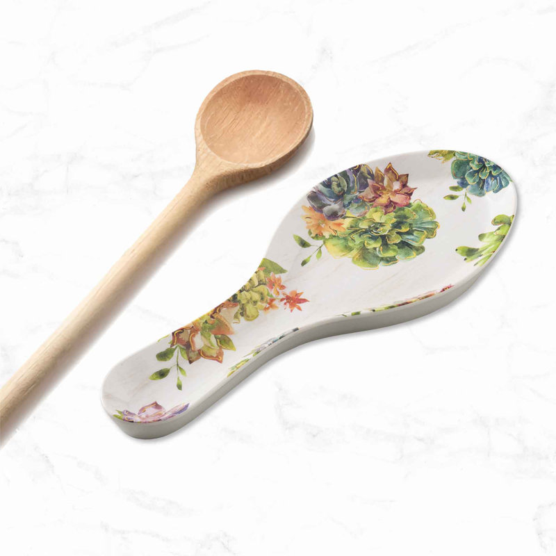 Melamine Oval Spoon Rest