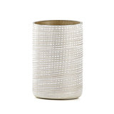 Woven Glass Toothbrush Holder