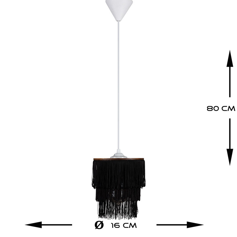 1 - Light White Unique/Statement Pendant