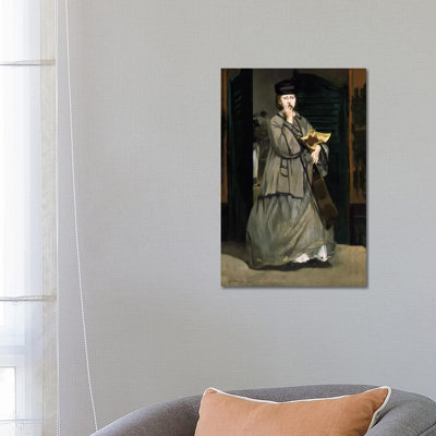 Street Singer by Edouard Manet - Wrapped Canvas Painting