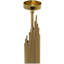 Porte-bougie vertical en acier inoxydable Cole And Gray