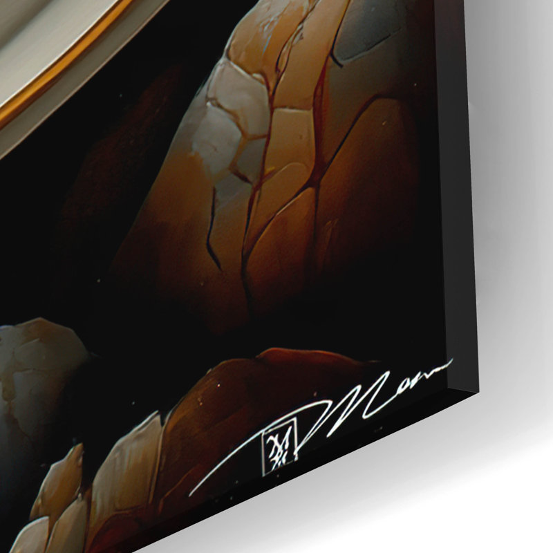 Art mural en verre acrylique, "12" x 16 ", H 24 po x l 16 po x P 0,2 po