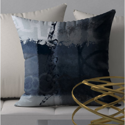 Right Undoubtedly Decorative Square Pillow Cover & Insert