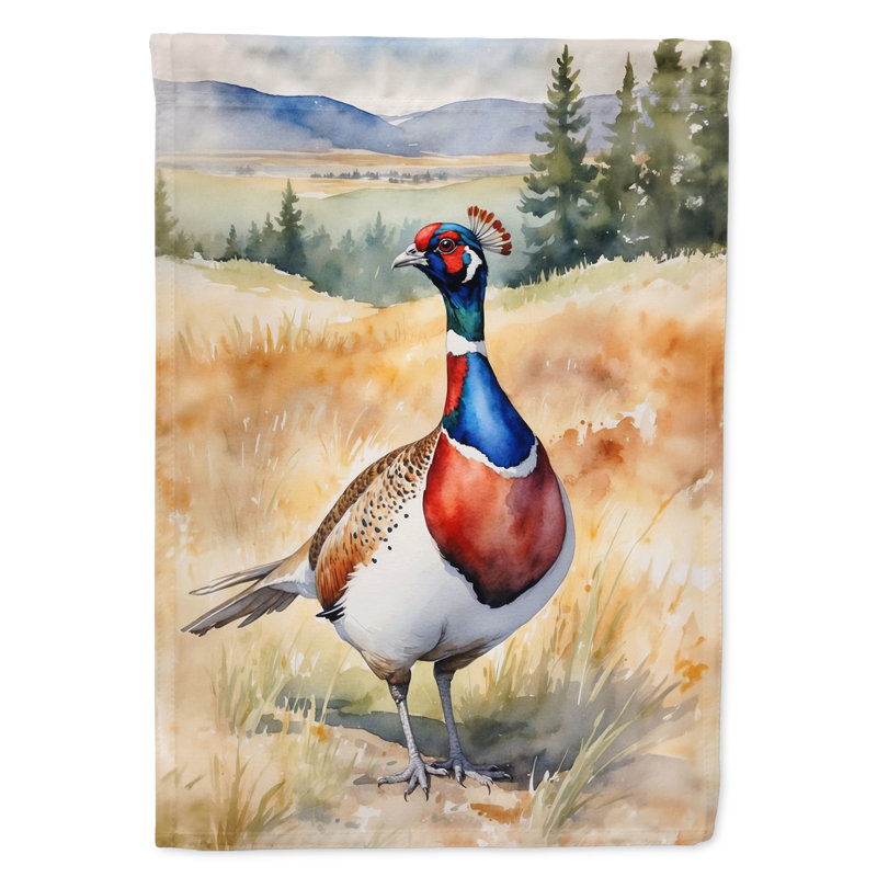 Drapeau de jardin, Faisan à anneaux du South Dakota