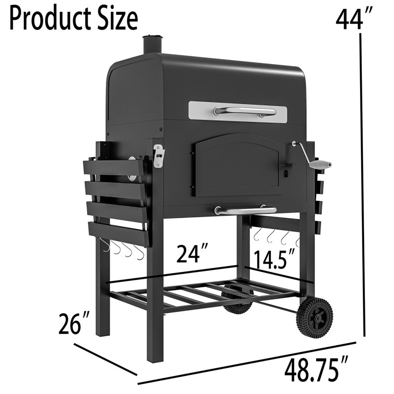 Barbecue au charbon TONWIN 48,75 W