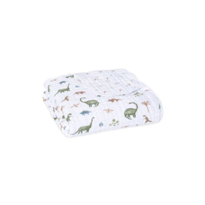 Couverture en mousseline, jungle Dino