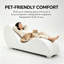 Faux Leather Chaise Lounge-122653843