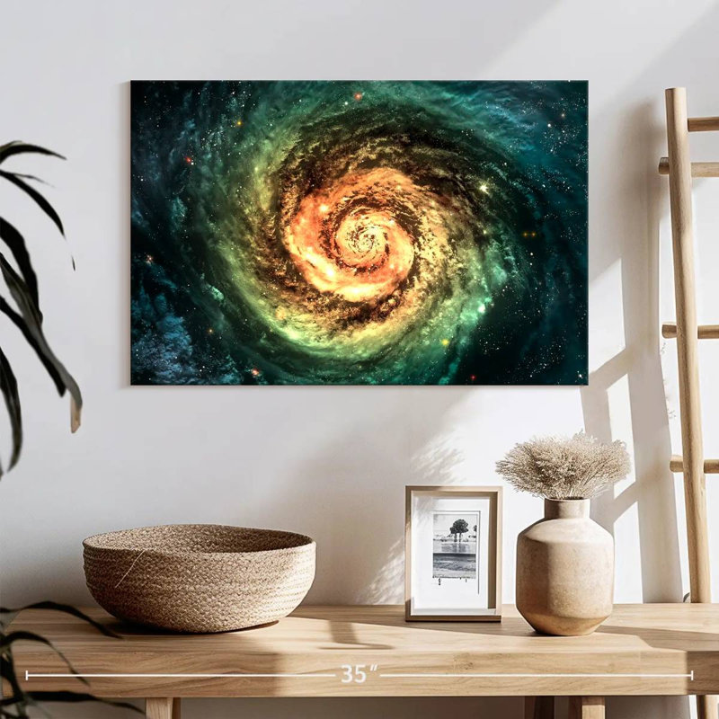 Oberle Spiral Galaxy, 16" H x 24" W