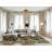 Machine Washable Botanical Brown Area Rug-1026147751