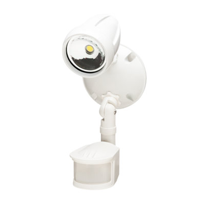 Kimimela 1 - Head LED Hardwired Outdoor Security Outdoor Security Flood Light with Motion Sensor and Timer