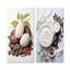 Cacao Beans Breath - ensemble de 2 reproductions d'art sur toile Cacao-1397755308-1397755309