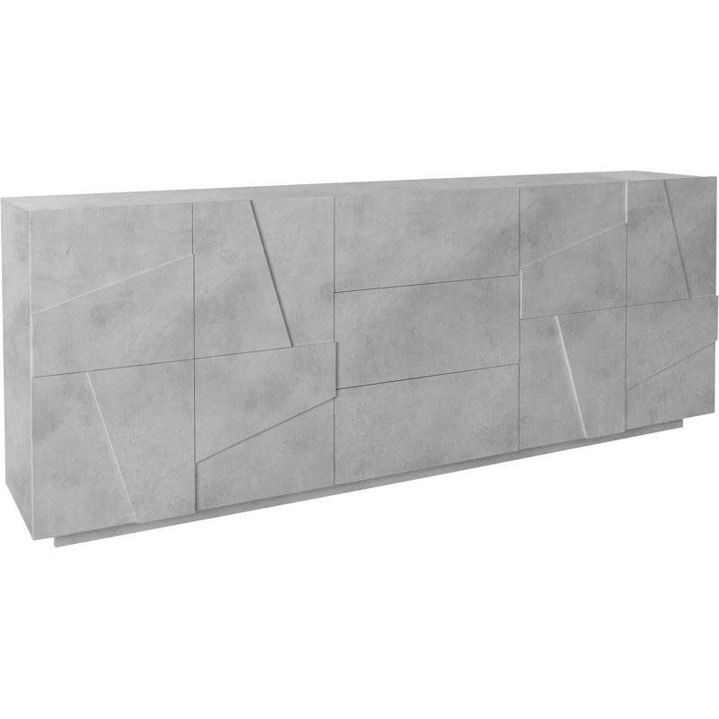 Longford 220cm Sideboard, Grey