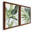«Expressive Palm III», ensemble de 2 peintures sur toile encadrées-972892929-972892933