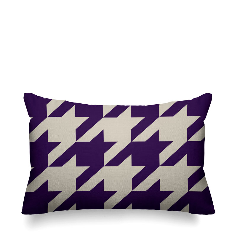 Housse et insert de coussin rectangulaire Eloise, Violet