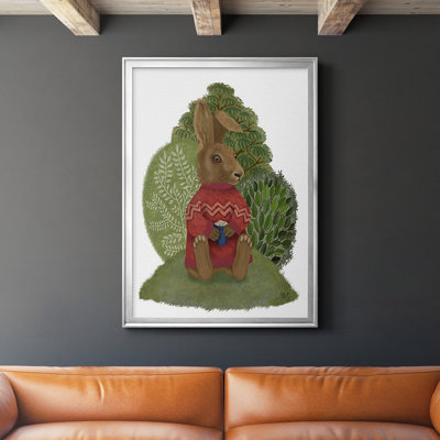 " Latte Rabbit In Sweater "