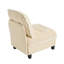 Canapé modulaire de style campagnard avec repose-pieds et coussins capitonnés-69696077