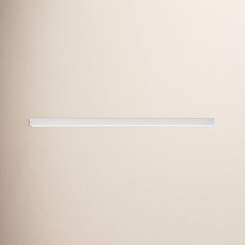 Lightstick LED Flush Mounted Sconce, White, 49" W