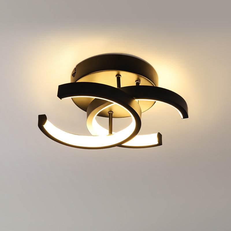3-color ceiling lamp, dimmable LED ceiling light, living room, hallway, kitchen, entrance