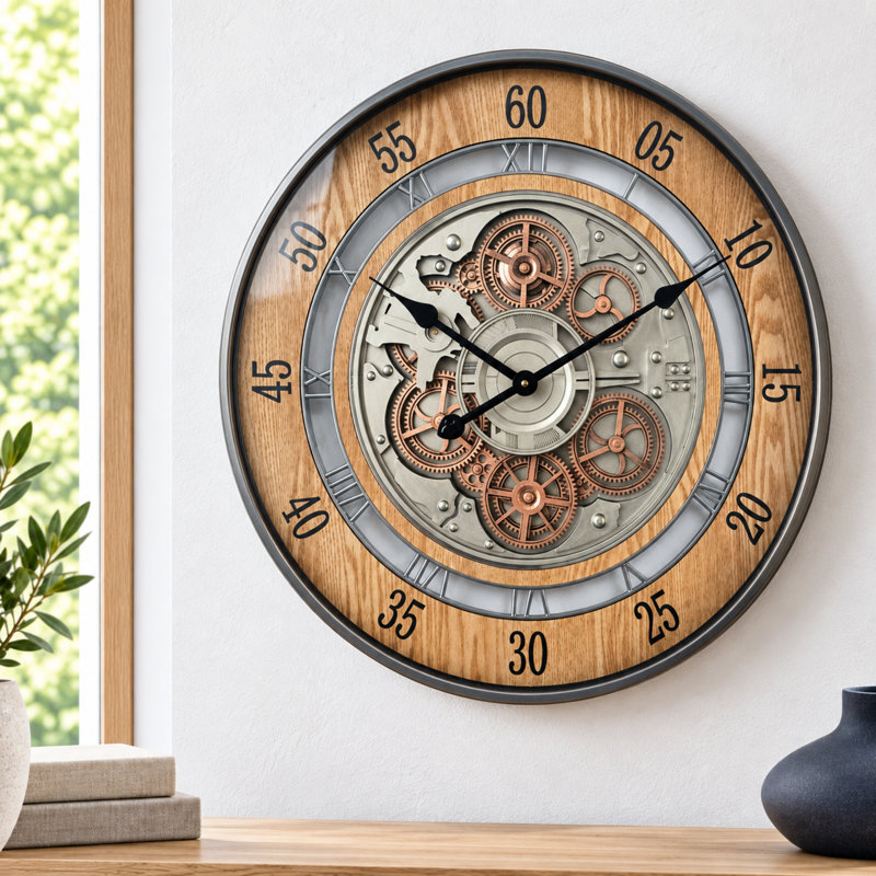 Metal Wall Clock